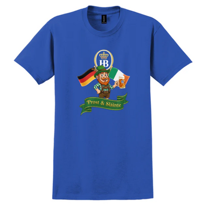 HB Prost & Slainte T-shirt - True Royal
