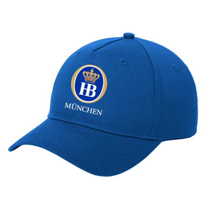 HB Port Authority® Five-Panel Twill Cap - Royal