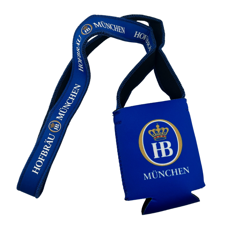 HB NECK CAN COOLER - BLUE