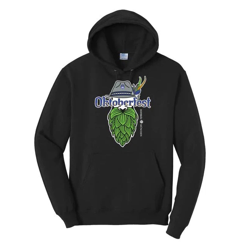 HB OKTOBERFEST HOPS BEARD SWEATSHIRT - BLACK