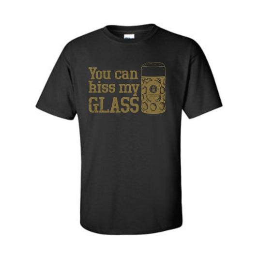 HB Kiss My Glass T-Shirt - Black